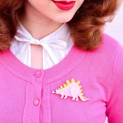 Scotty The Stegosaurus Brooch