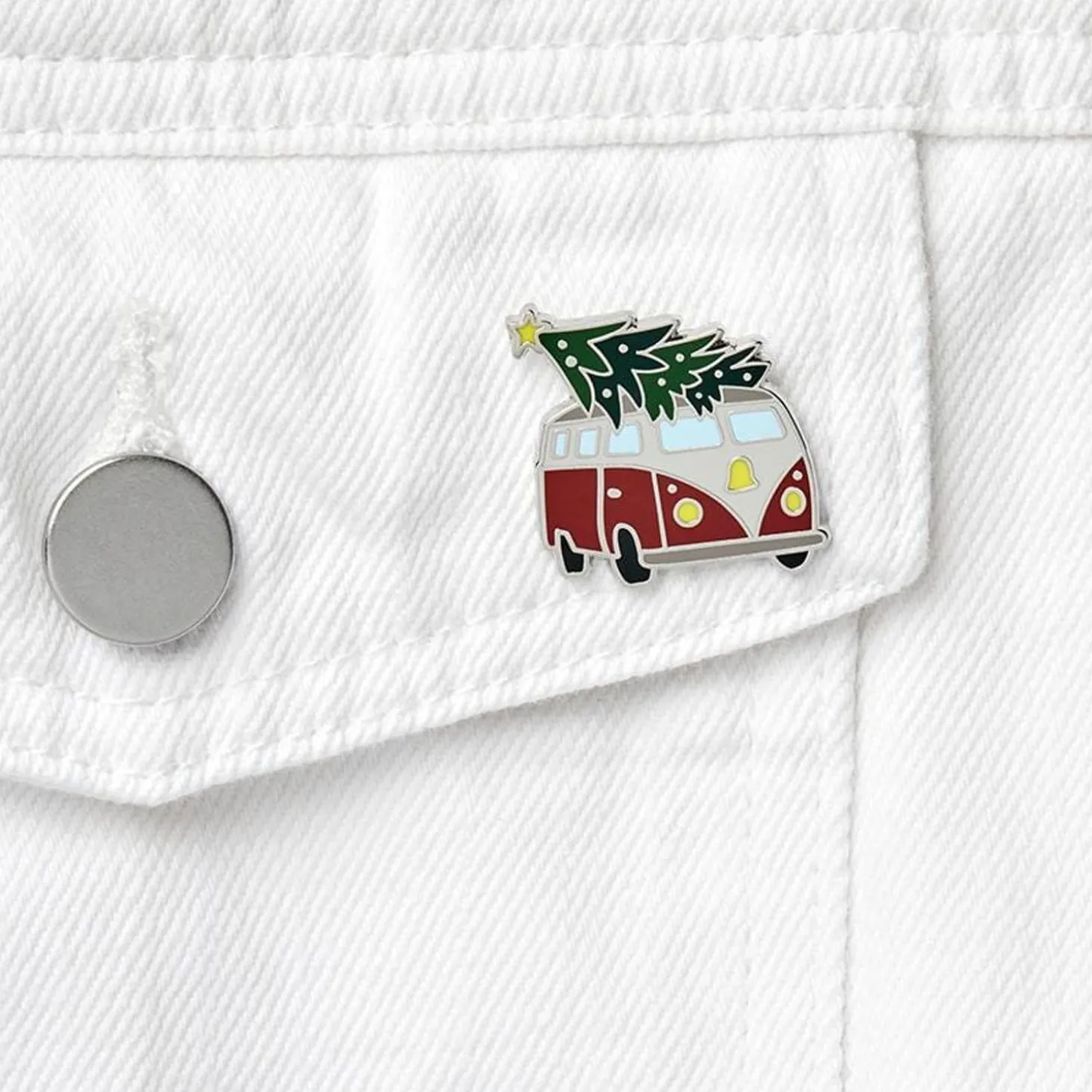 Seasonal Delivery Enamel Pin