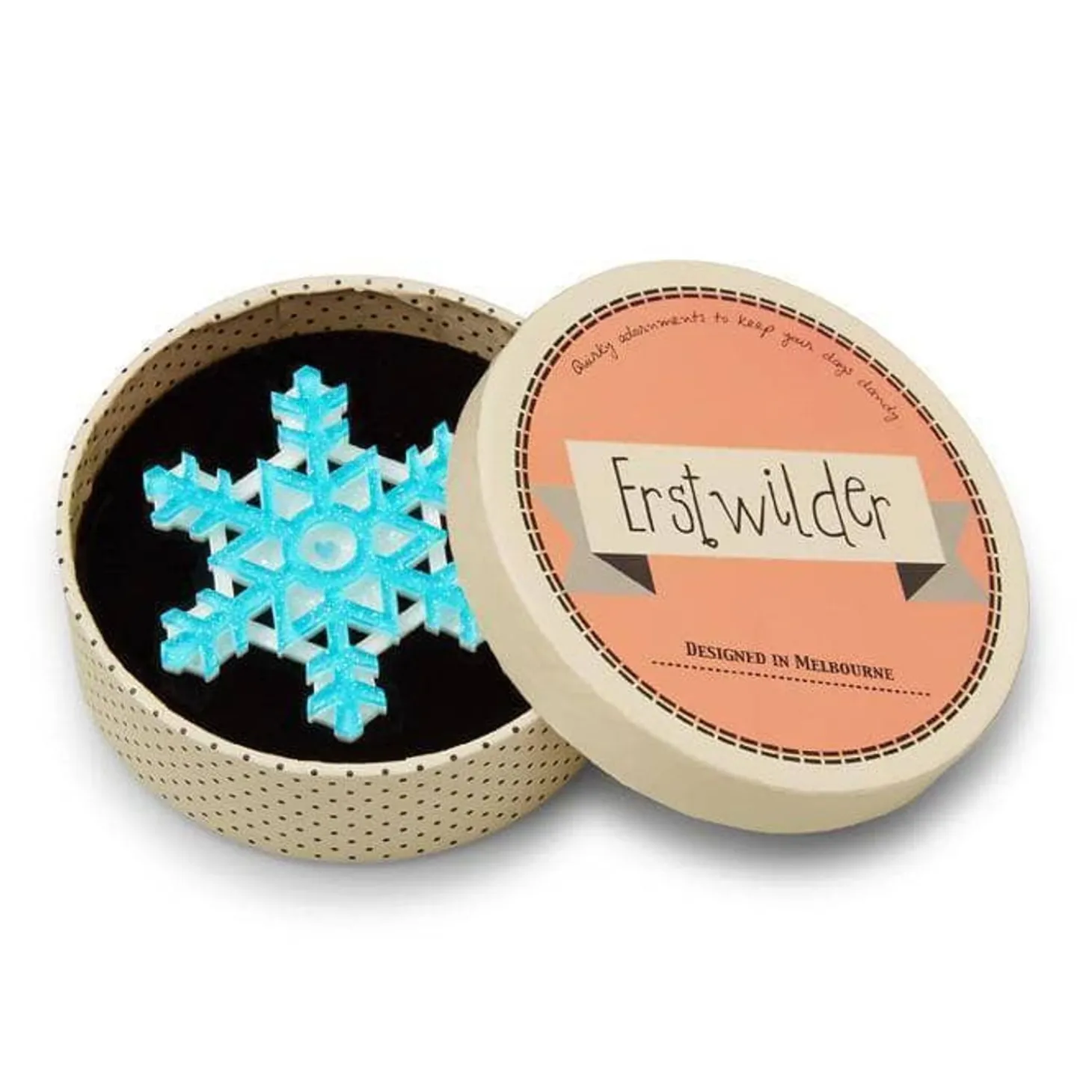 Seasonal Symmetry Brooch
