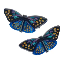 Set Yourself Free Butterfly Hair Clips Set - 2 Piece
