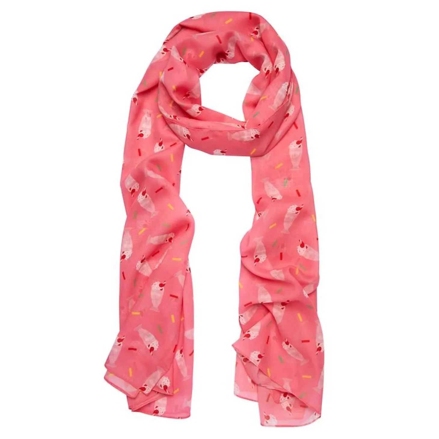 Shake, Rattle & Roll Large Neck Scarf
