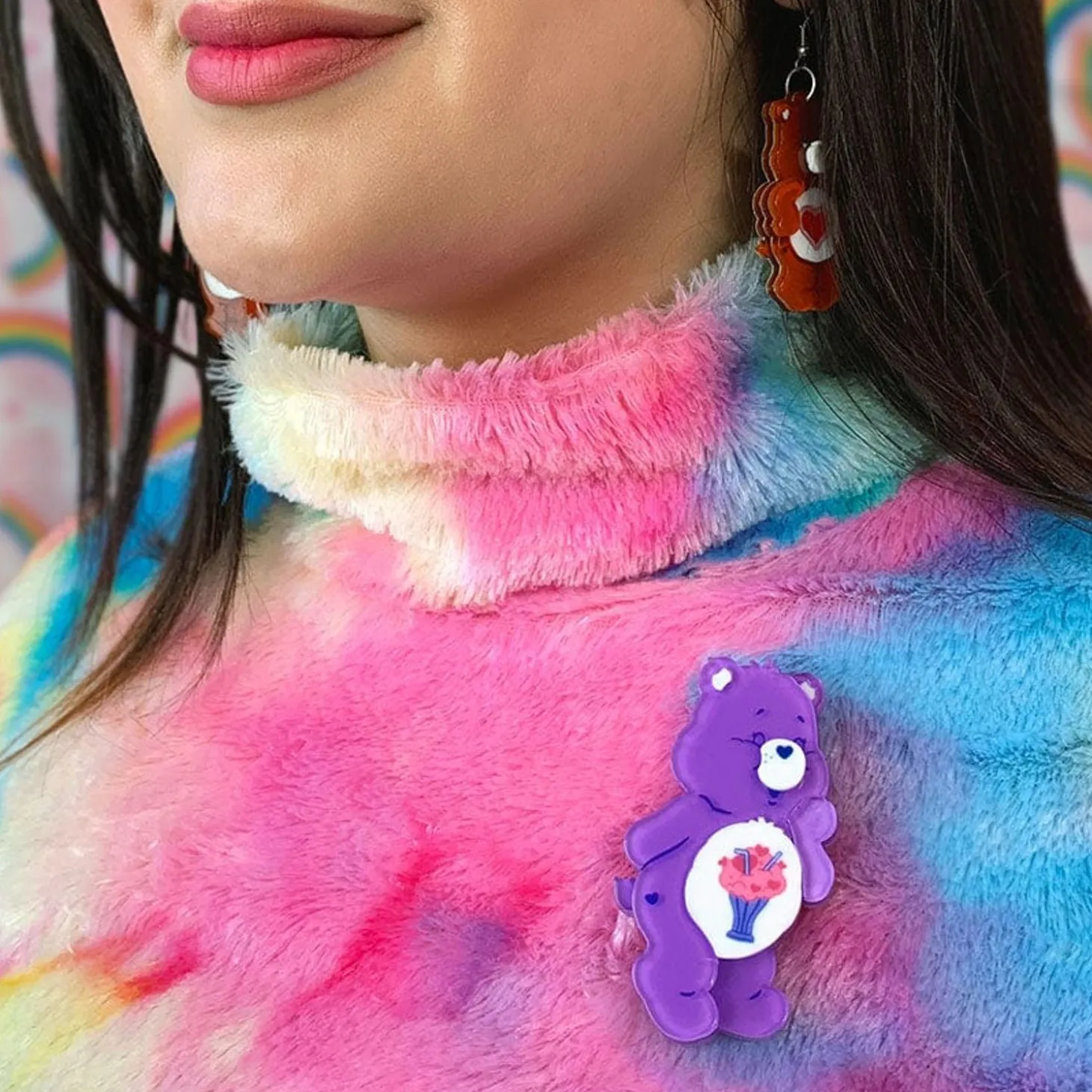 Share Bear Brooch