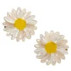 She Loves Me Daisy Hair Clips Set - 2 Piece