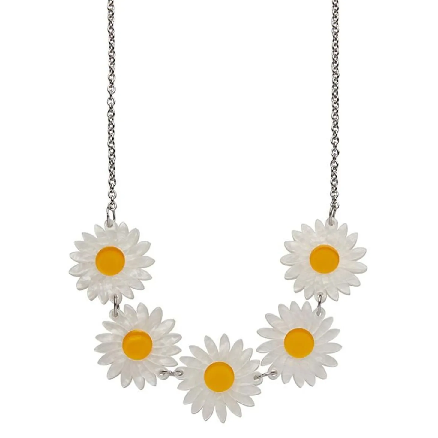 She Loves Me Daisy Necklace