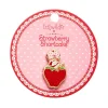 Sitting On A Strawberry Enamel Pin