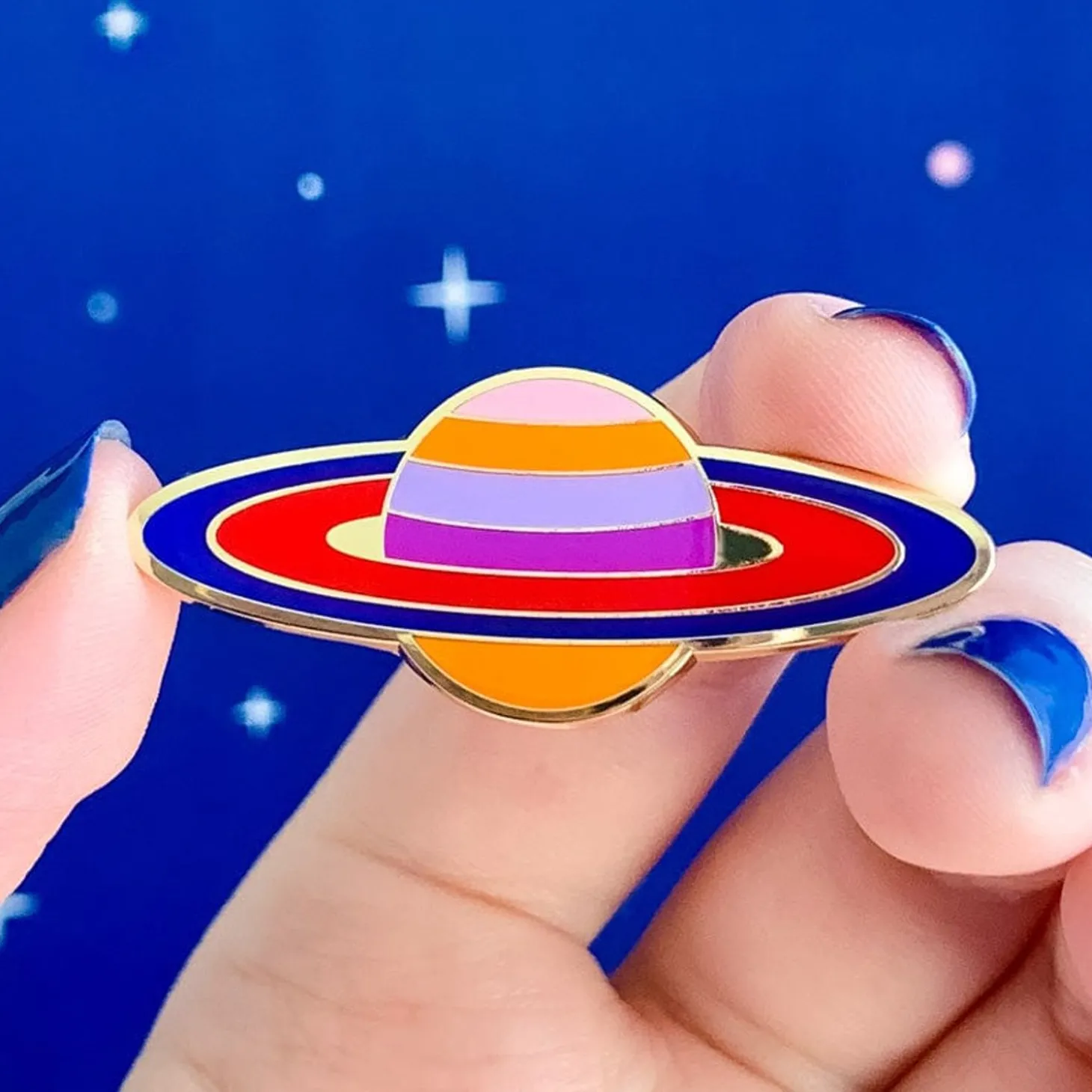 Sixth From The Sun Enamel Pin
