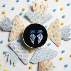 Slippin' Under Jellyfish Earrings