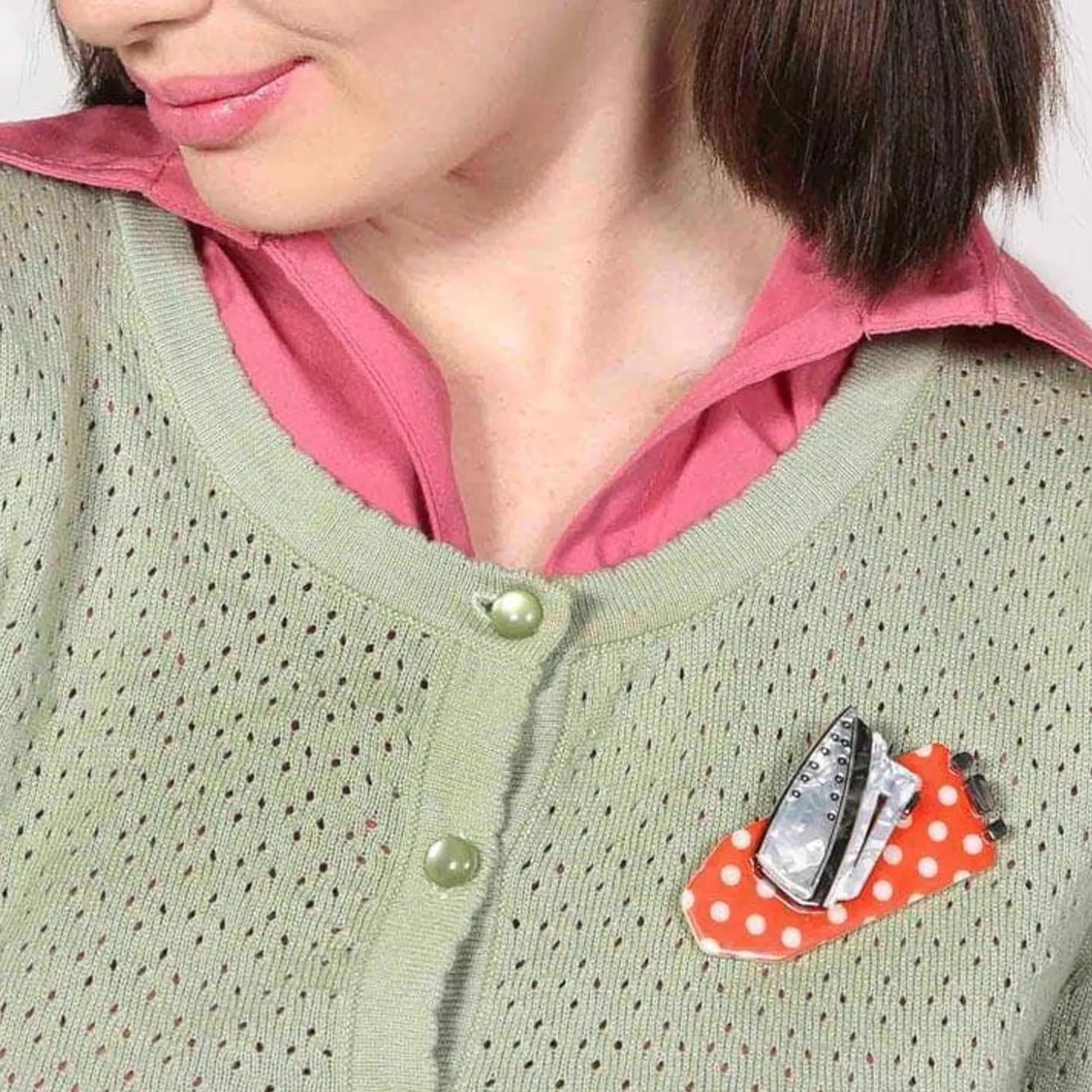 Smooth Operator Brooch