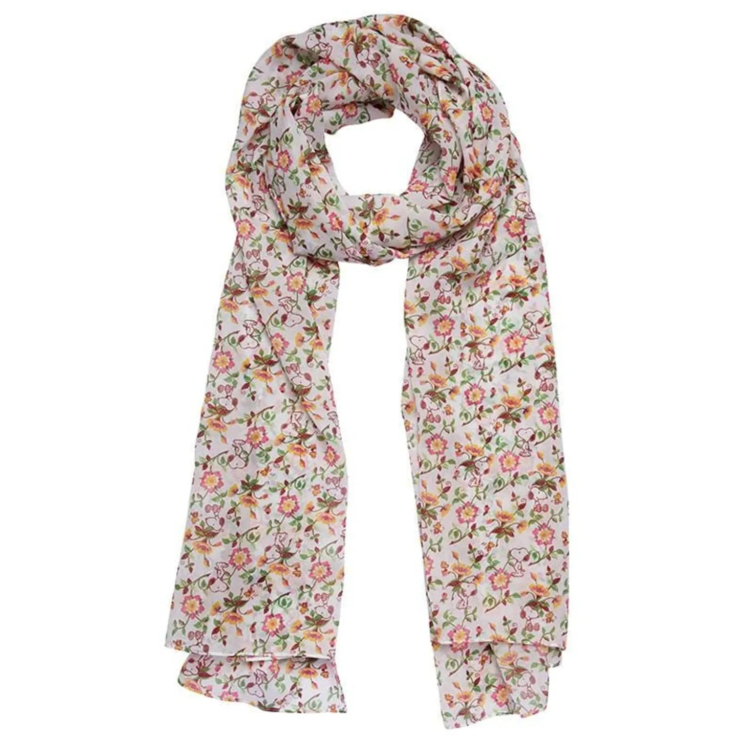 Snoopy & Woodstock Large Neck Scarf