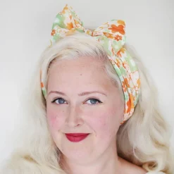 Snoopy Floral Head Scarf