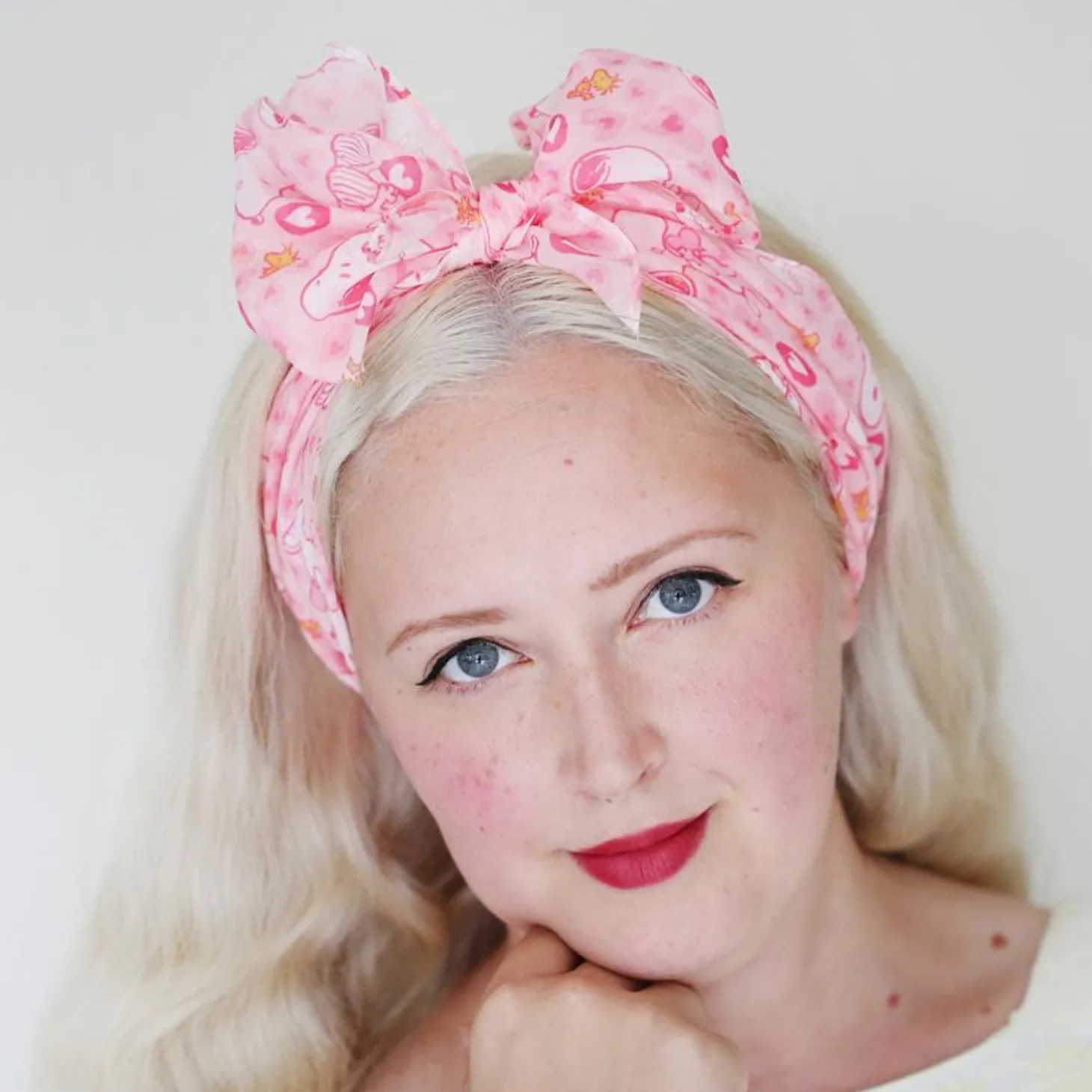Snoopy Heart Head Scarf