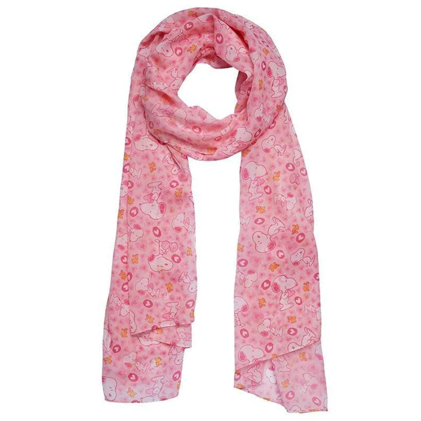Snoopy Heart Large Neck Scarf