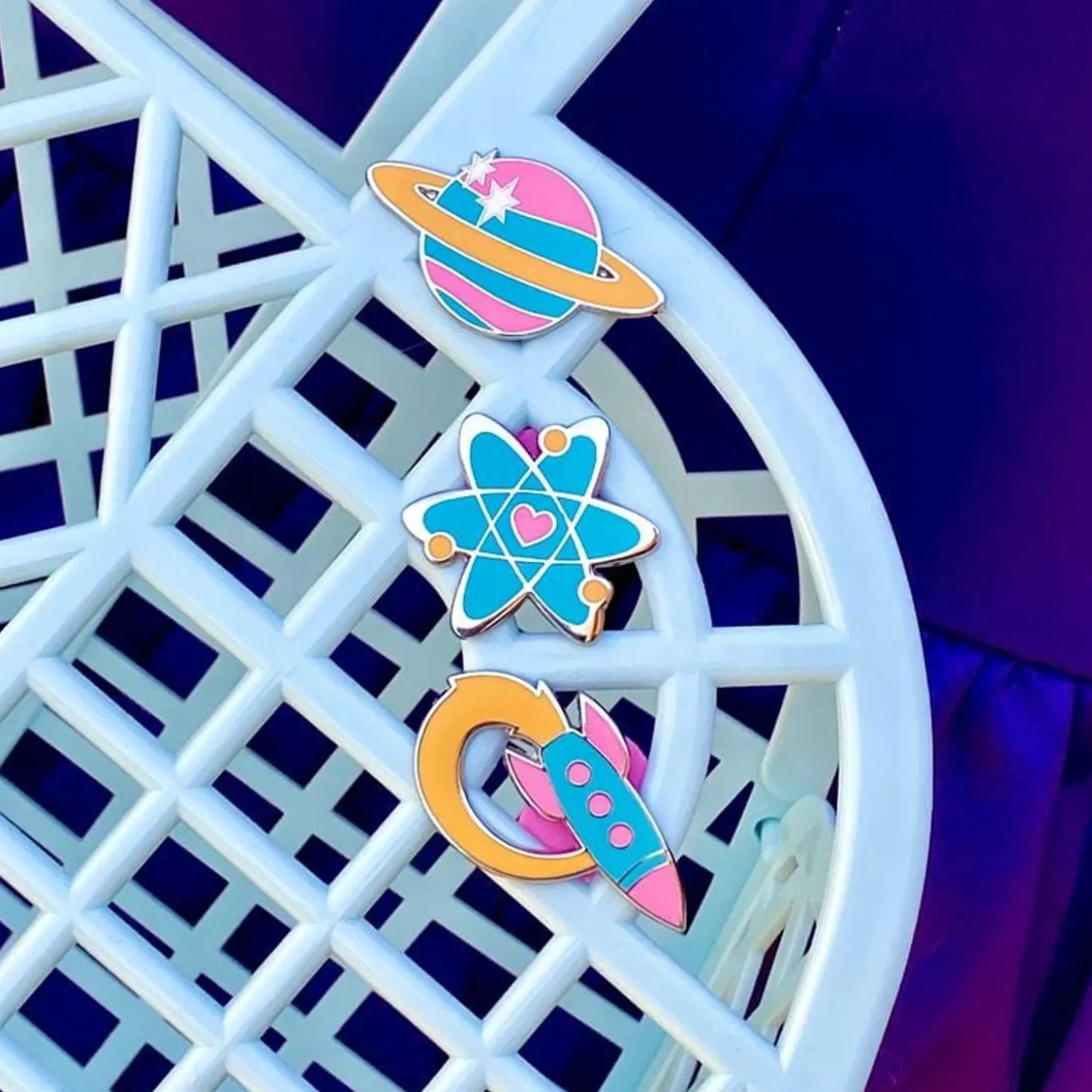 Spaced Out Enamel Pin Set