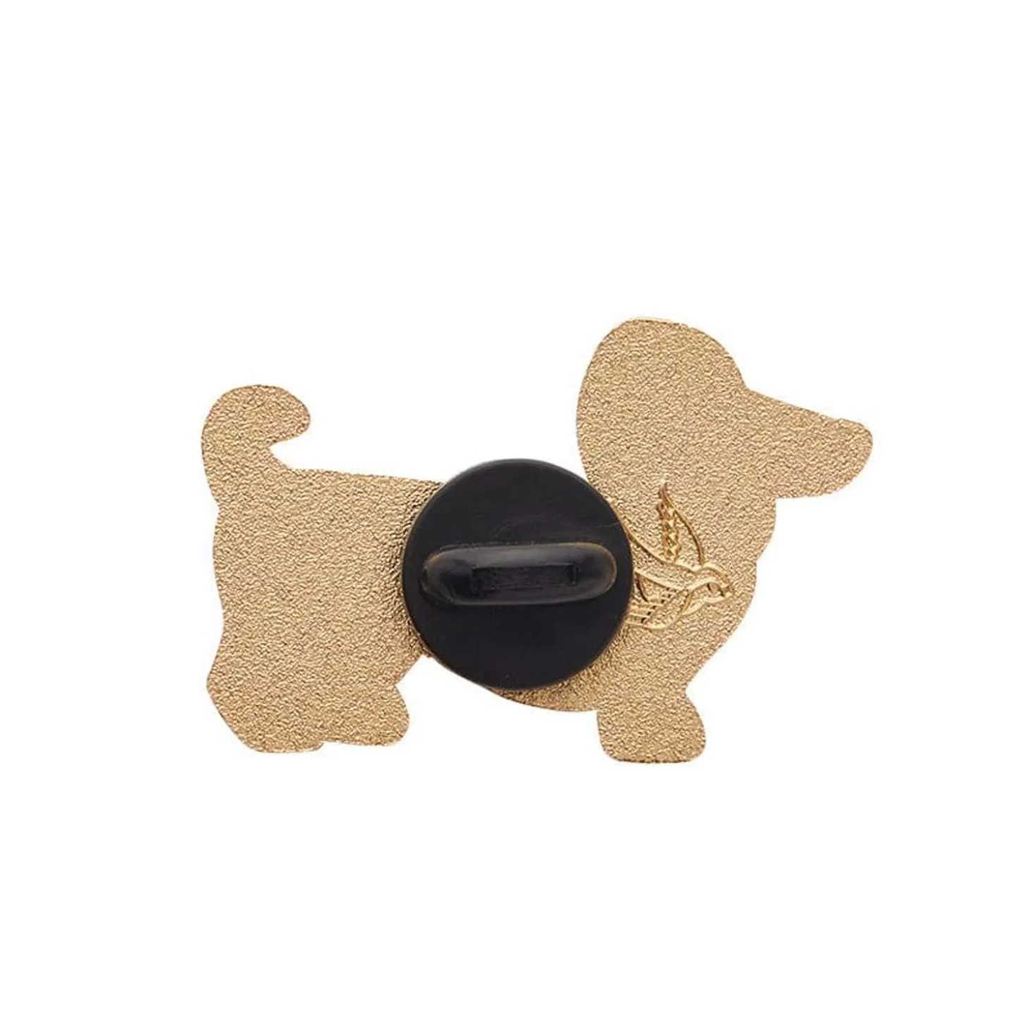 Spiffy The Supportive Dog Enamel Pin