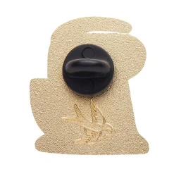 Spin Me Right Round Enamel Pin