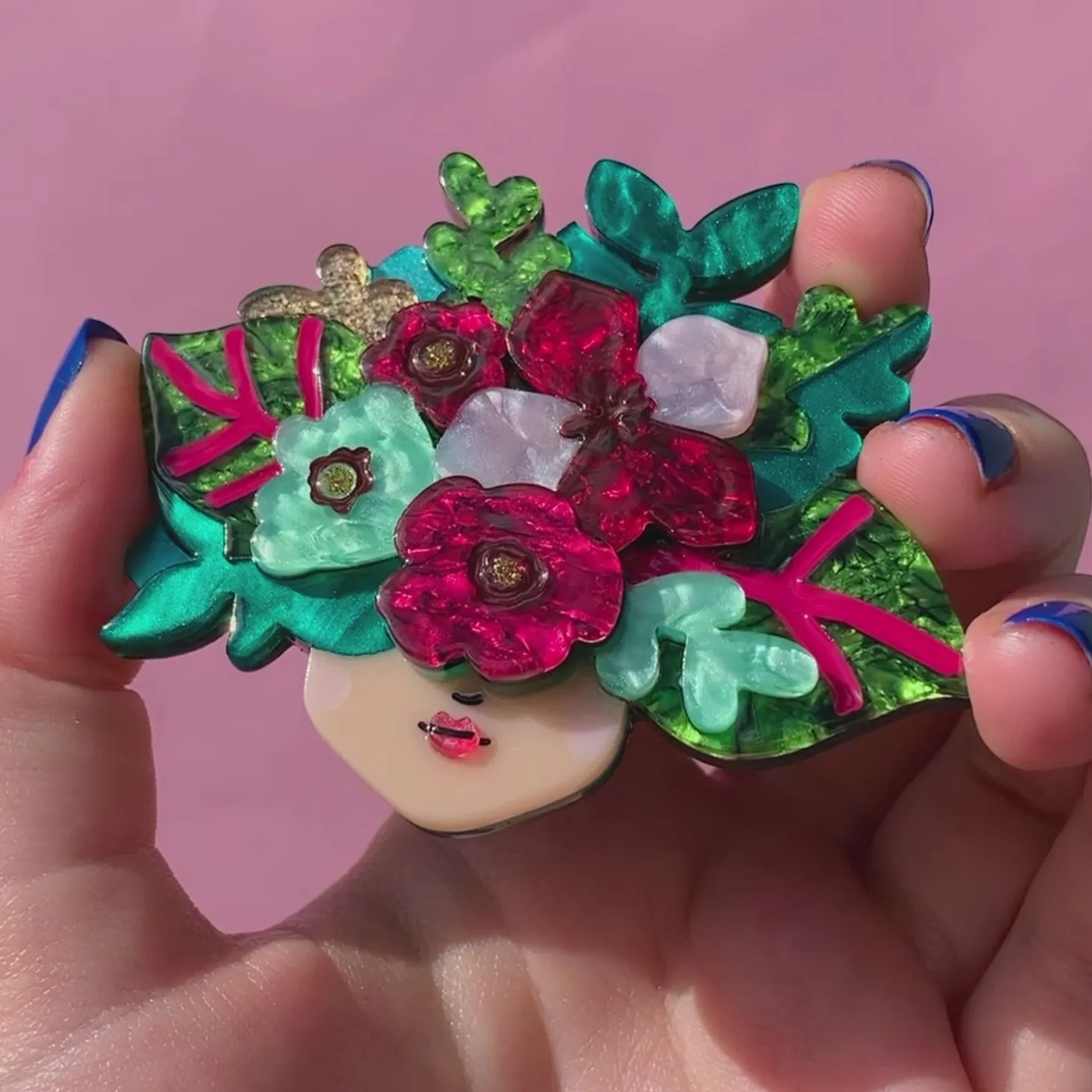 Spring To Life Brooch