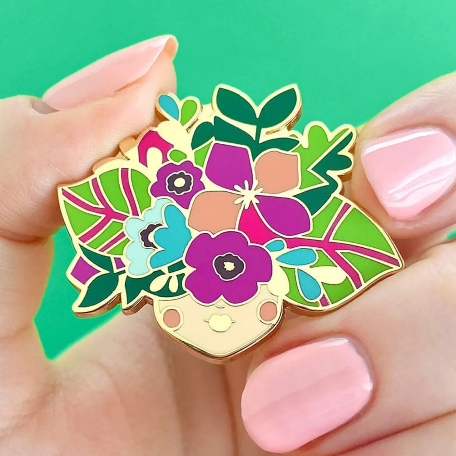 Spring To Life Enamel Pin