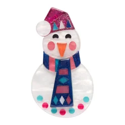 Stay Frosty, Snowman Brooch