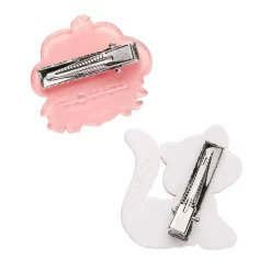 Strawberries And Custard Hair Clips Set - 2 Piece
