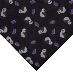 Studious Snow Owl Head Scarf