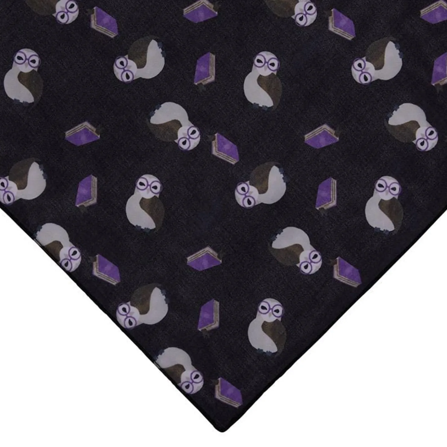 Studious Snow Owl Head Scarf
