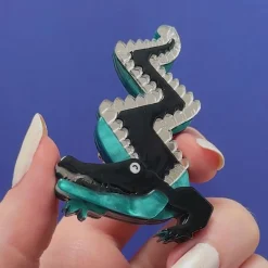 Stylish Smile Brooch