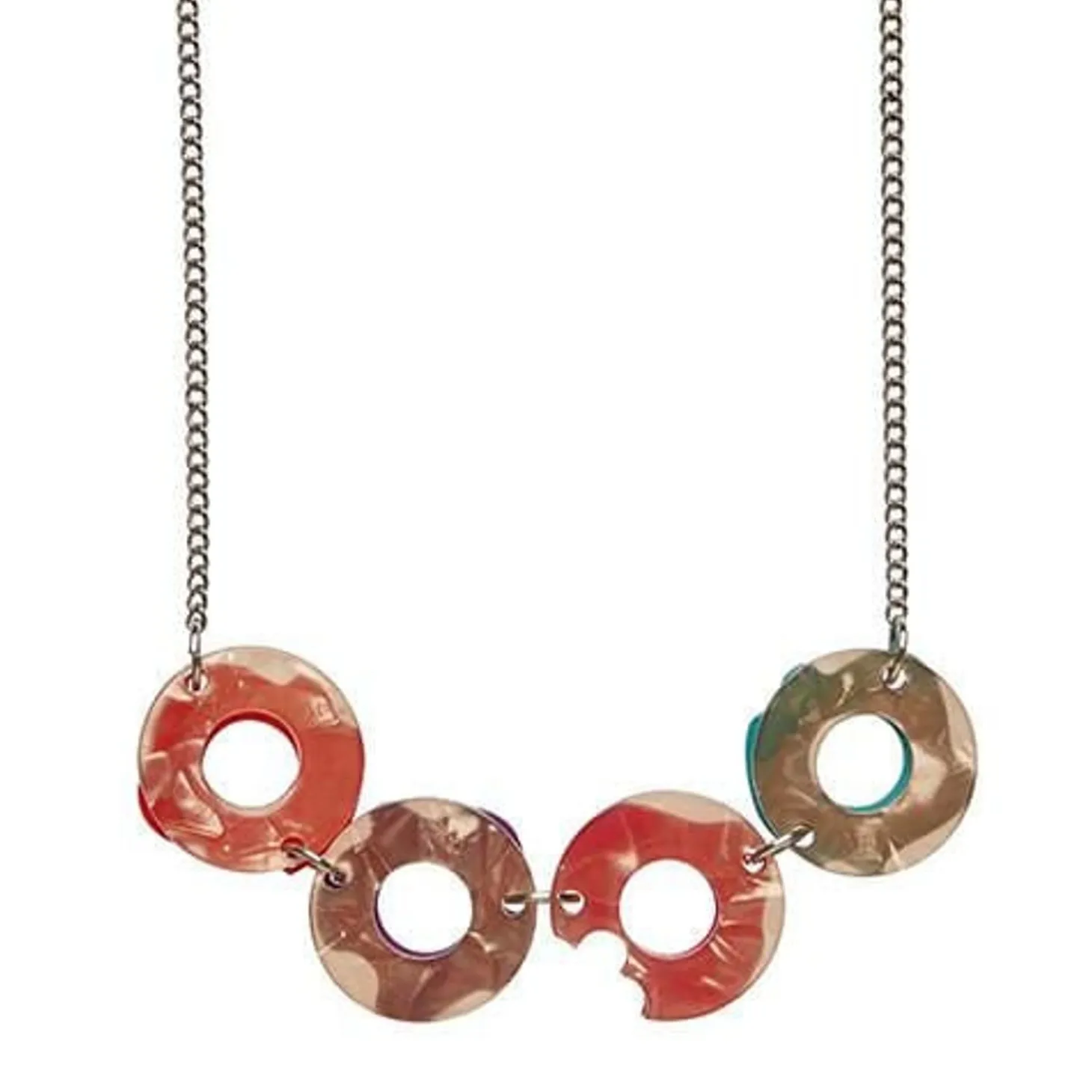 Sugar Bagel Bunch Necklace