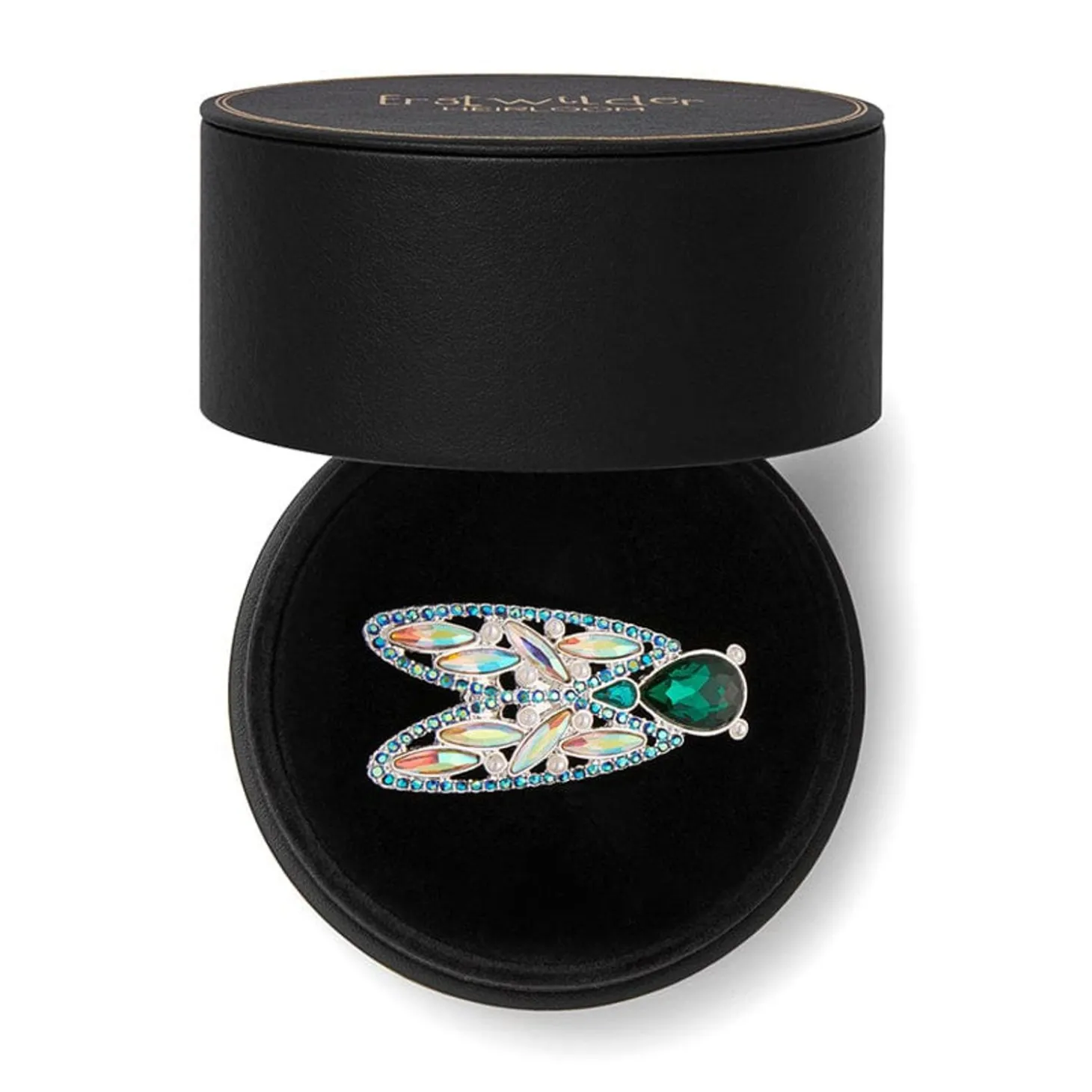 Summer Songstress Stone Set Crystal Brooch