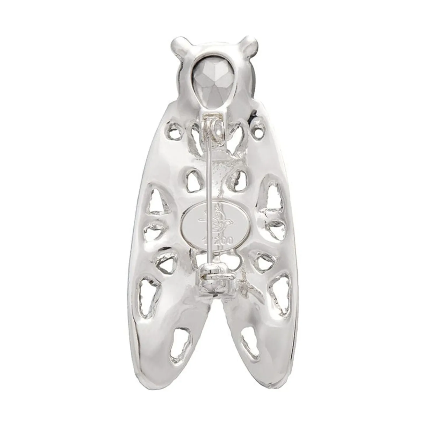 Summer Songstress Stone Set Crystal Brooch