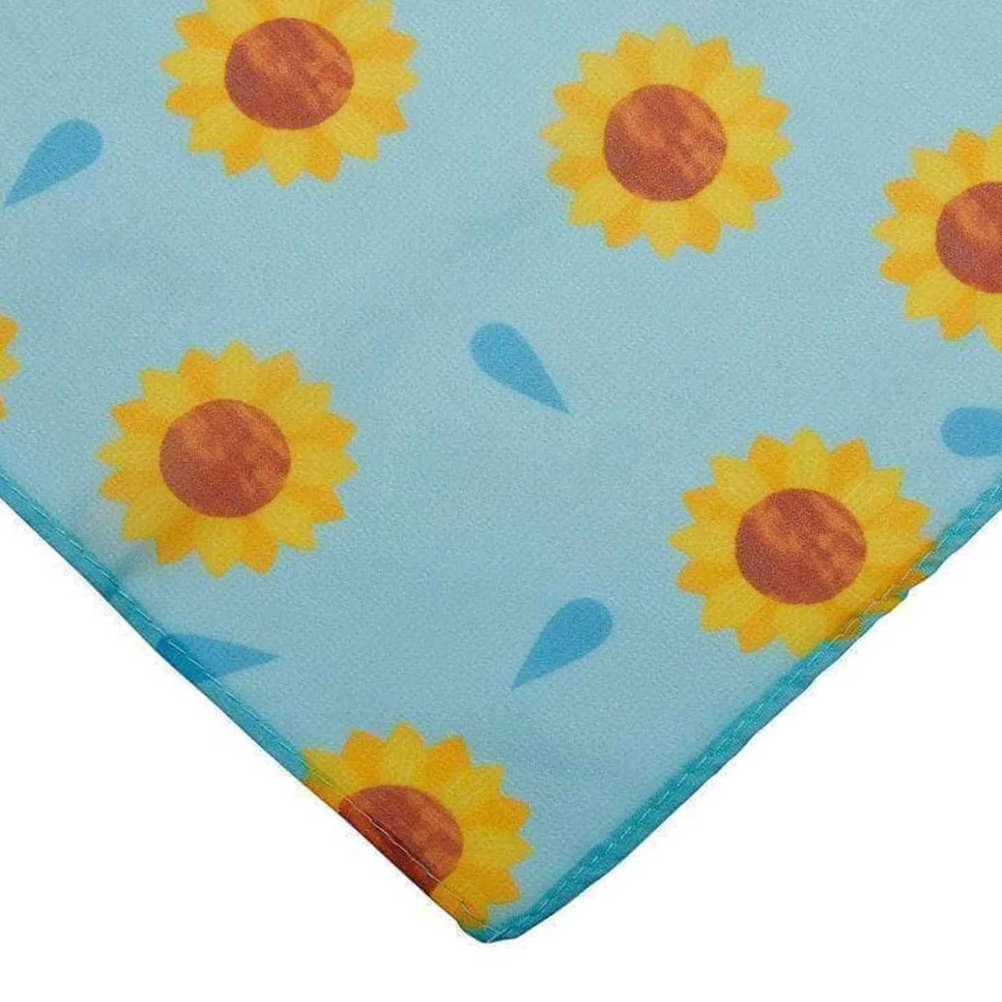 Sumptuous Sunflower Head Scarf