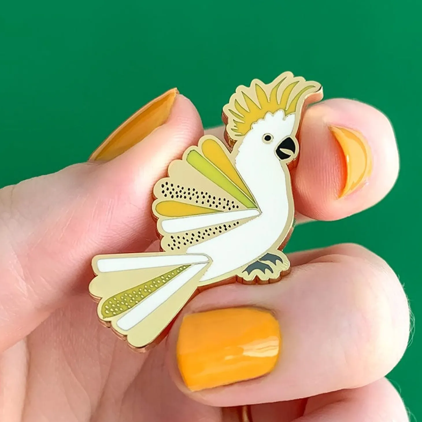 Sunny Of The Sulphur Crest Enamel Pin