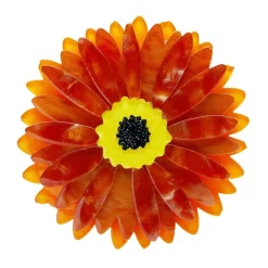 Sunshine Of Life Gerbera Brooch