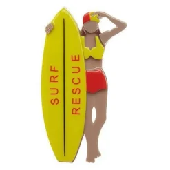 Surf Rescue Brooch