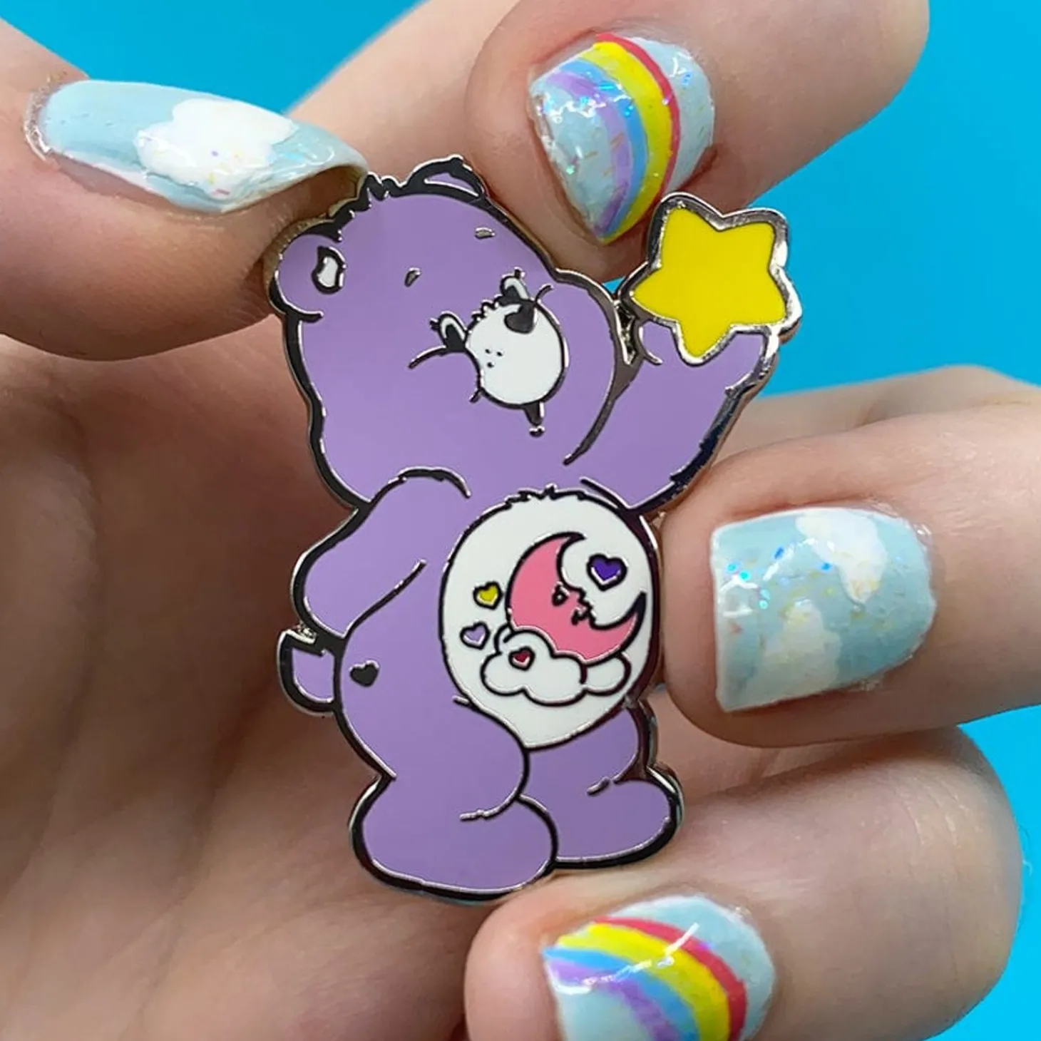 Sweet Dreams Bear Enamel Pin