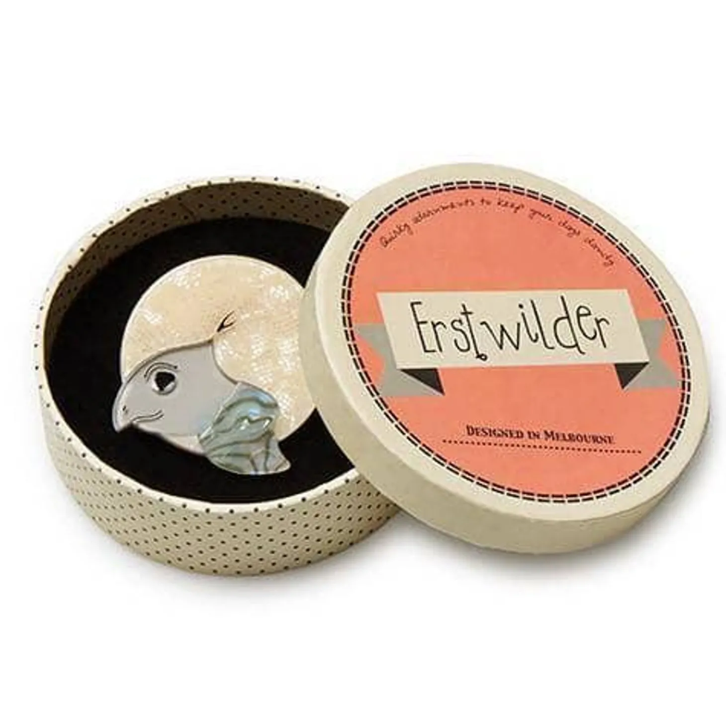 Swimming Solo Turtle Brooch