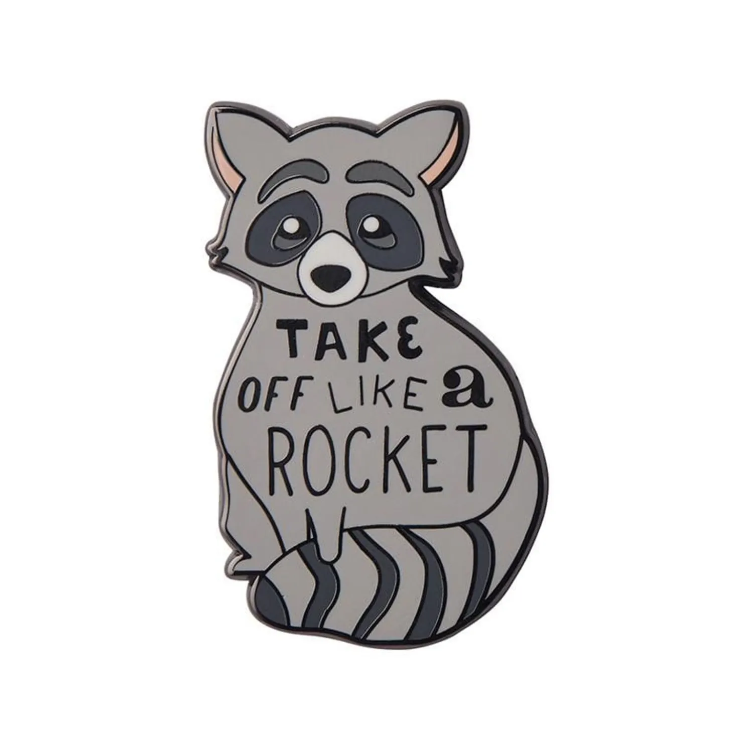 Take Off Like A Rocket Enamel Pin