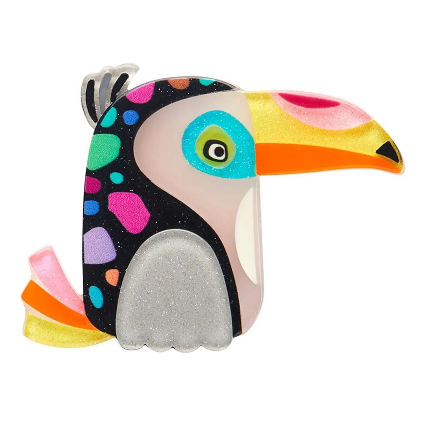 Tara The Toucan Brooch