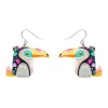 Tara The Toucan Drop Earrings