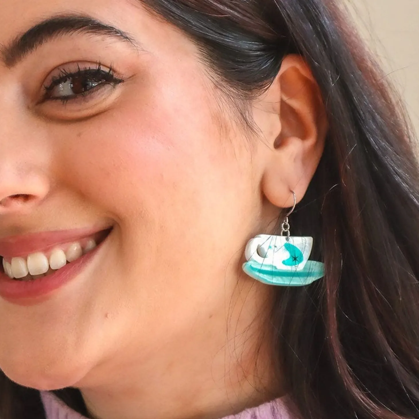 Tea And Sympathy Drop Earrings