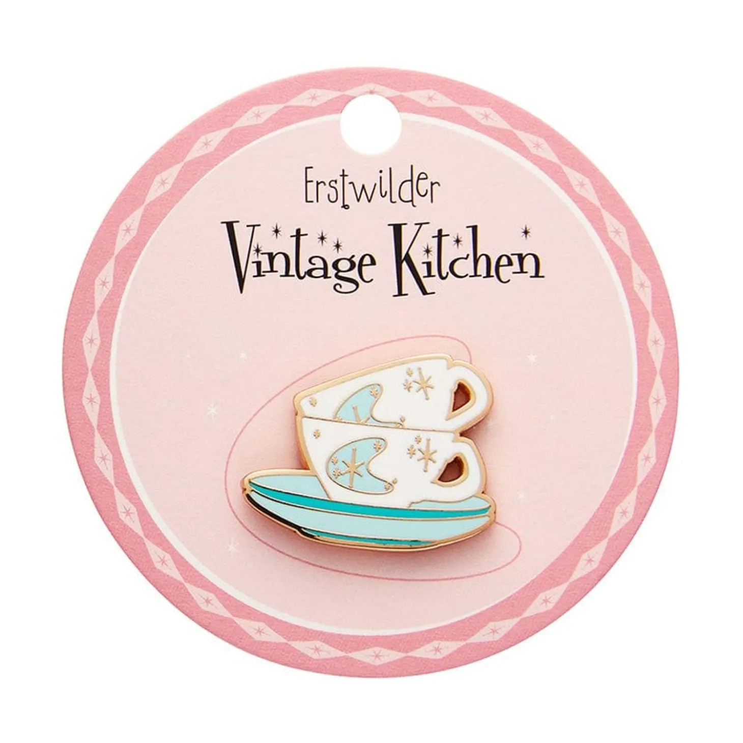 Tea And Sympathy Enamel Pin