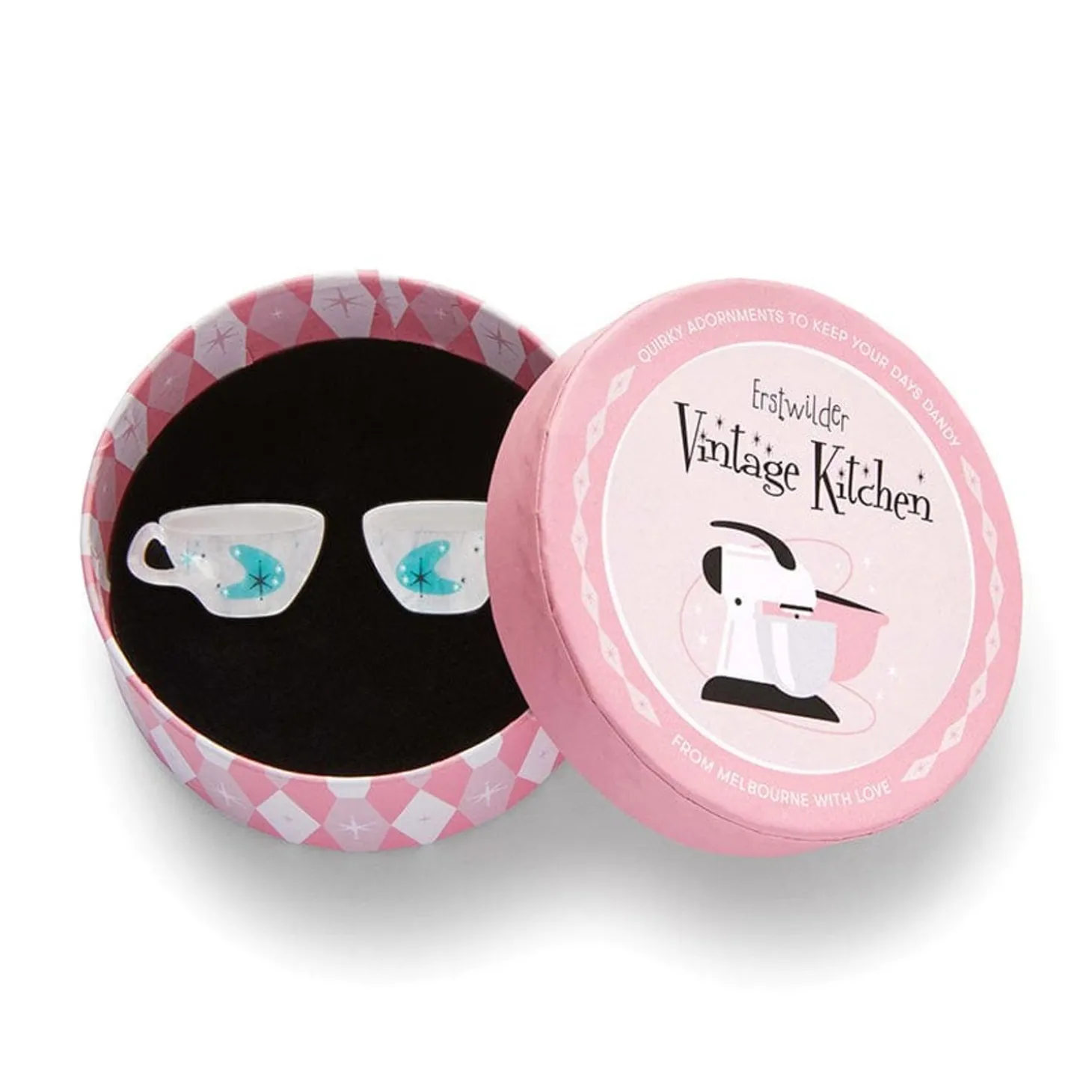Tea And Sympathy Stud Earrings