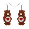 Tenderheart Bear Earrings