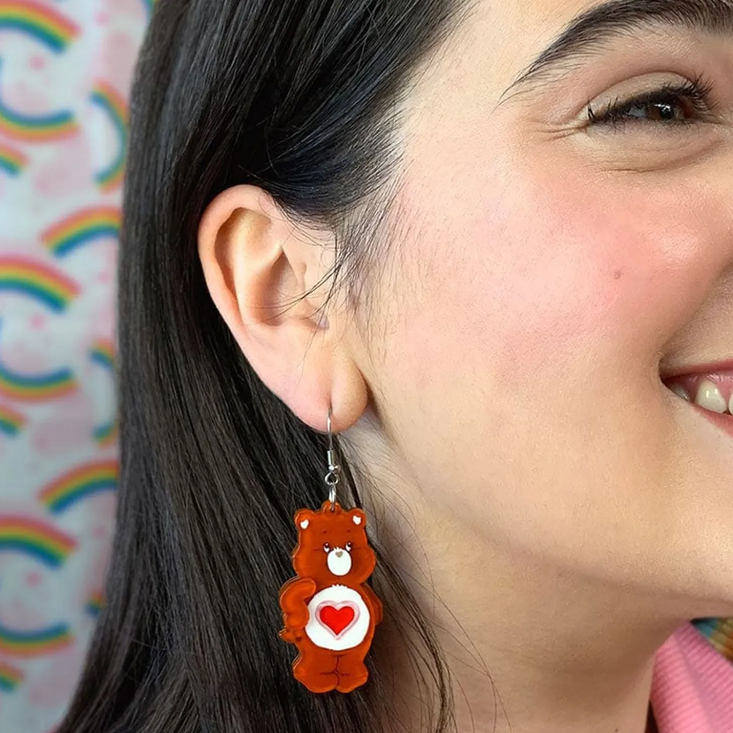Tenderheart Bear Earrings