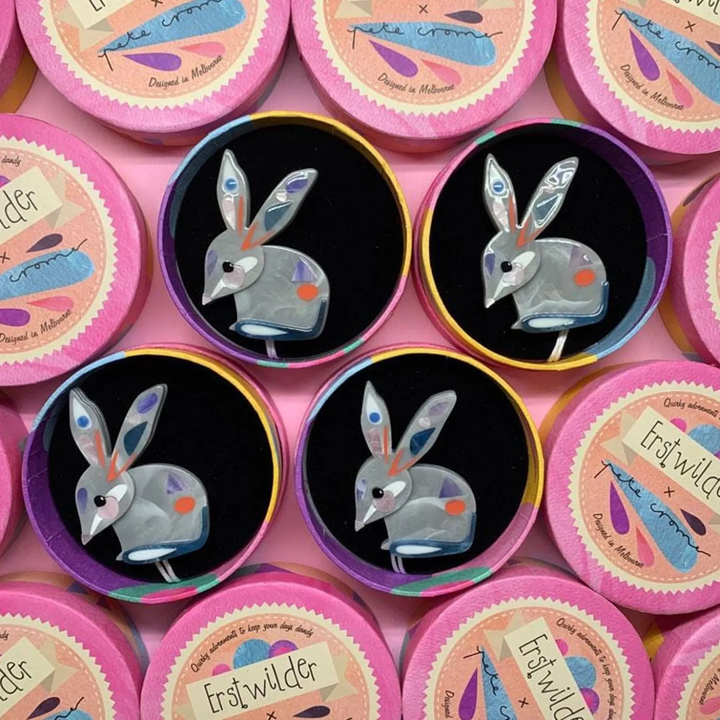 The Bashful Bilby Brooch