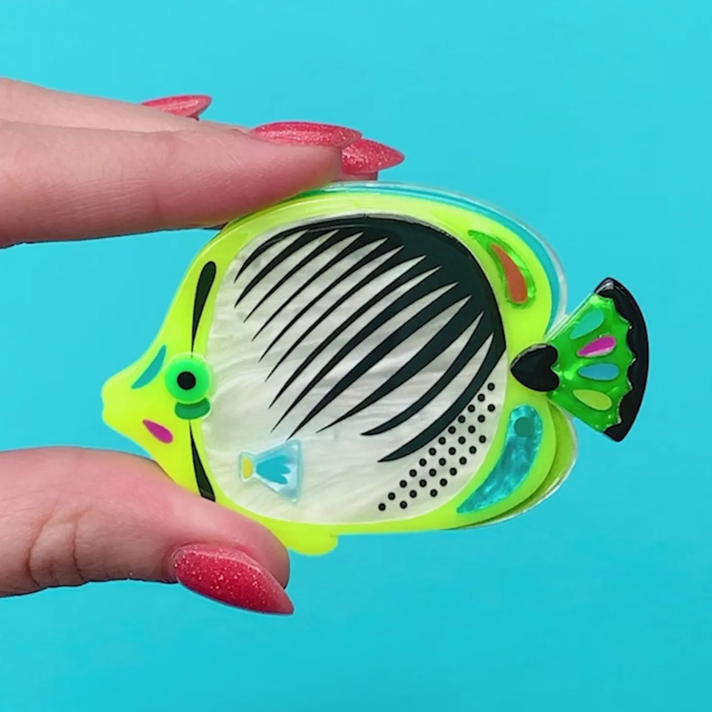The Bedazzling Butterflyfish Brooch