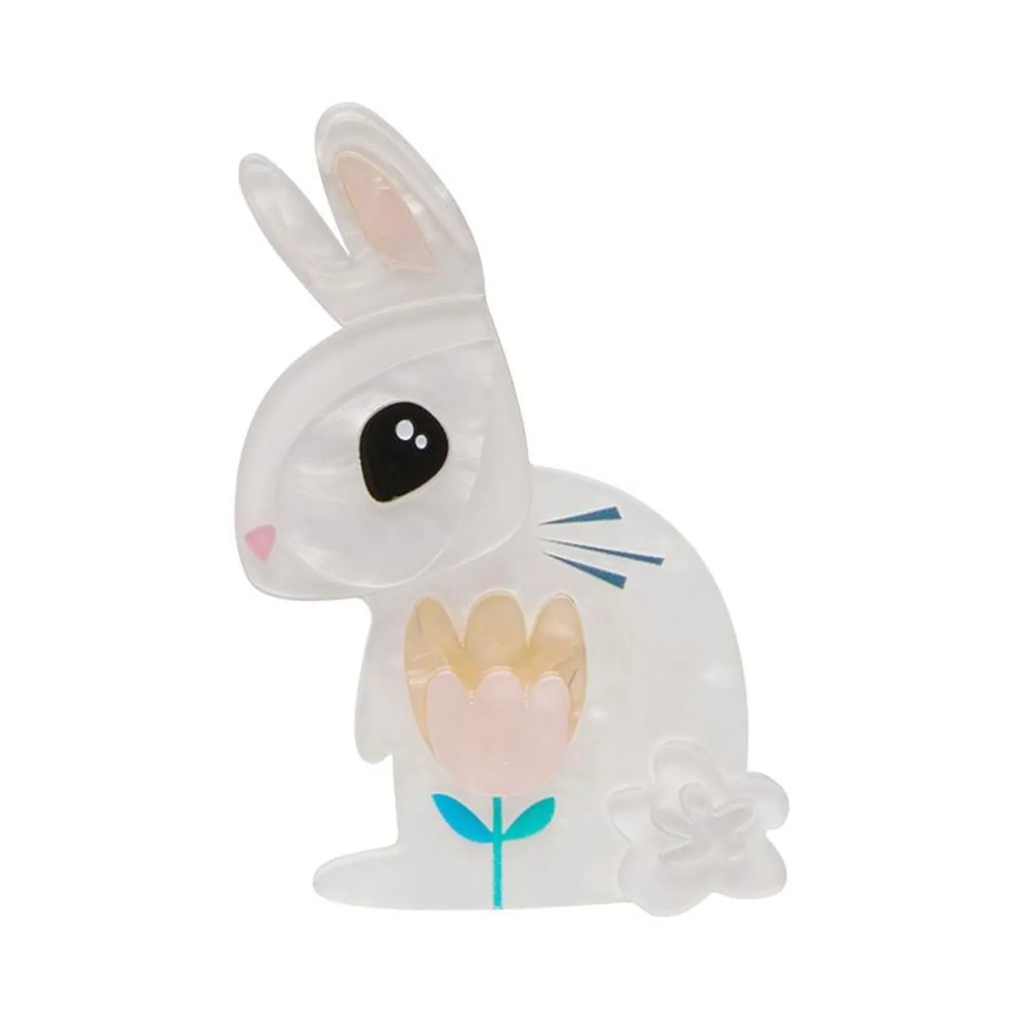 The Beloved Bunny Brooch