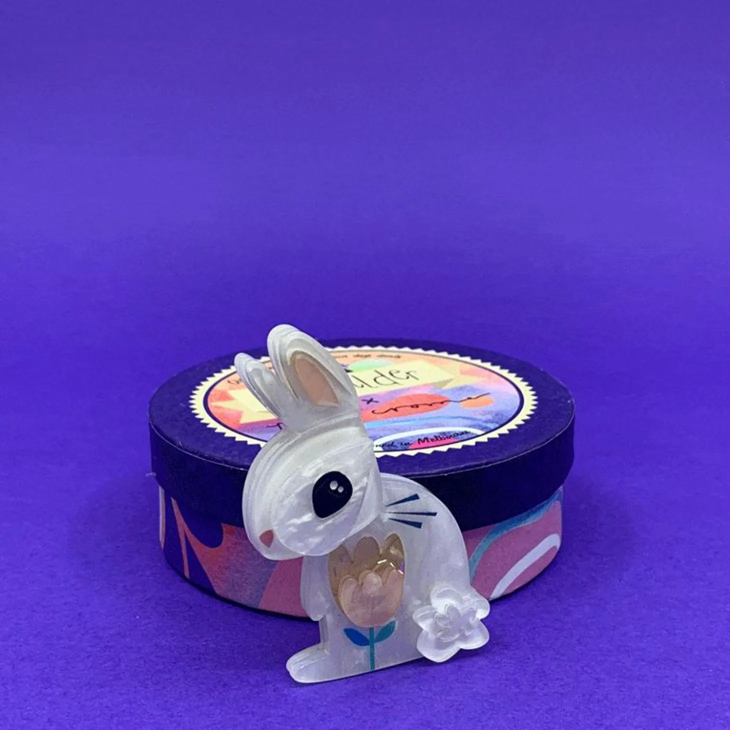 The Beloved Bunny Brooch
