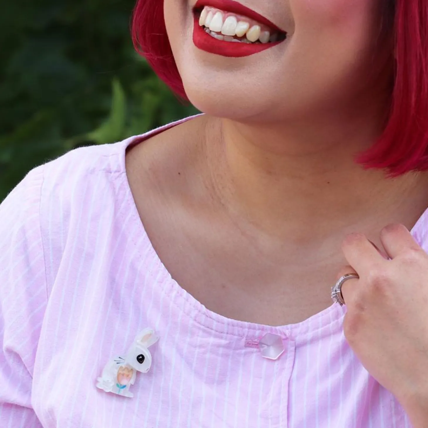 The Beloved Bunny Mini Brooch