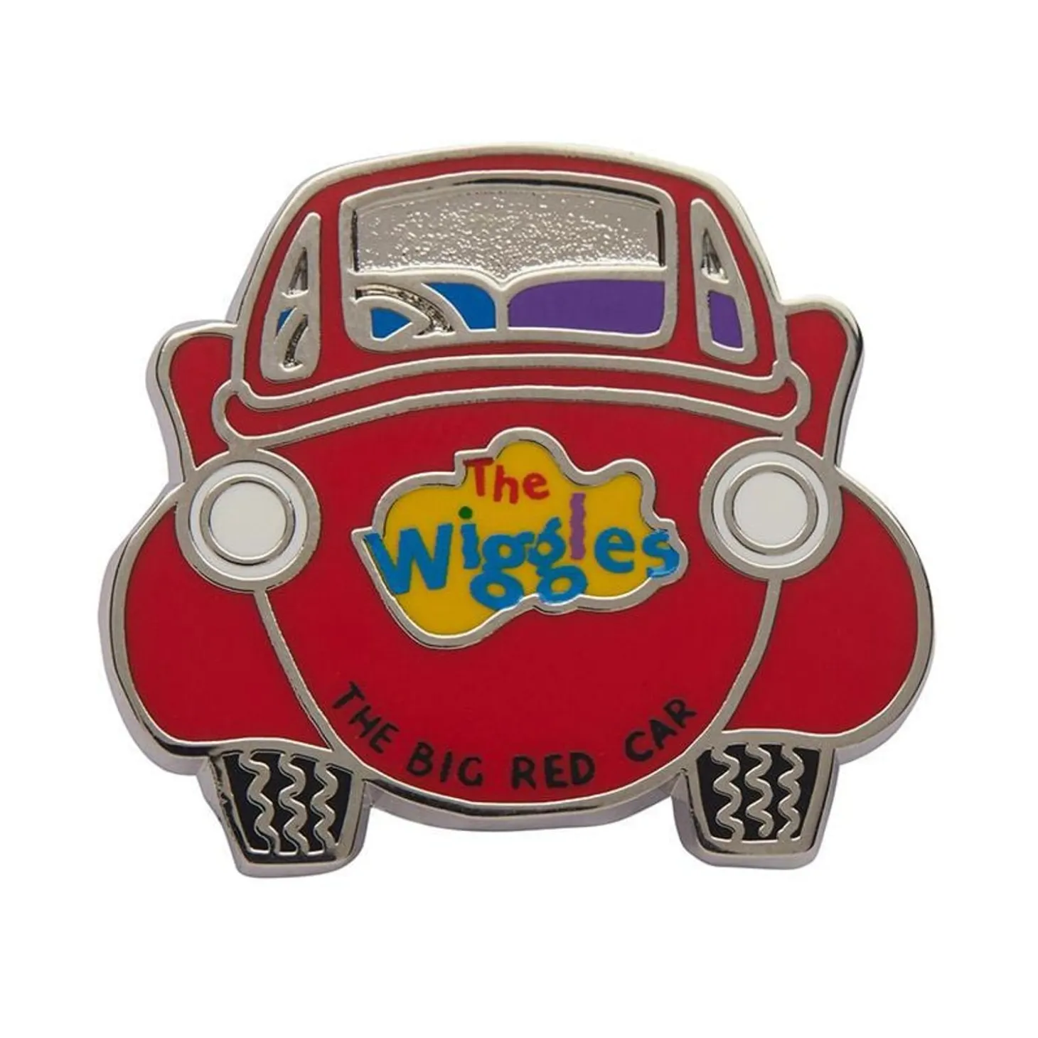 The Big Red Car Enamel Pin
