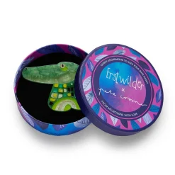 The Big Saltie Croc Brooch